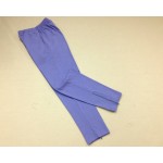  Womens Zip Leg Pants Periwinkle